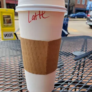 20z Latte