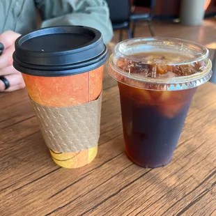 Americano &amp; Cold Brew