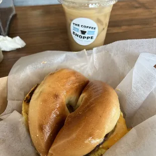 Sausage Egg and Cheese Sandwich