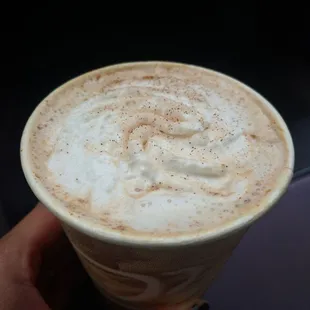 Pumpkin pie latte