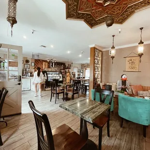 Indoor seating