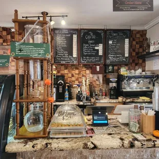 Inside menu