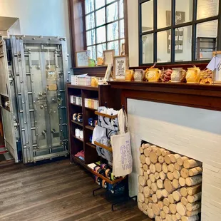 Beautiful merch area