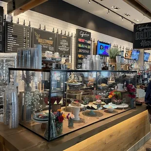 a man standing in front of the counter