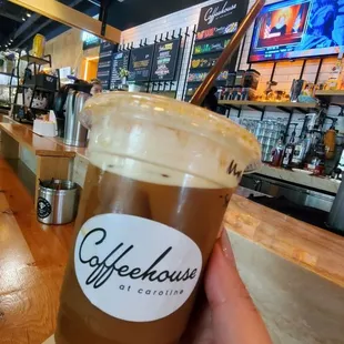 12 oz Mexican iced coffee
