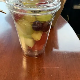Fresh large fruit cup