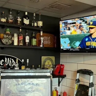 Full bar and sports. What more could you ask for?