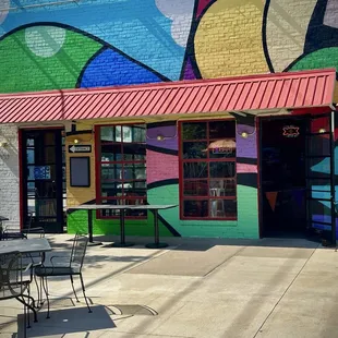 Front view of The Coin Toss