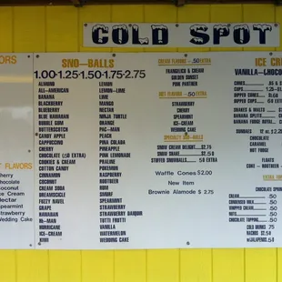 Look at this selection!   Circa 2011