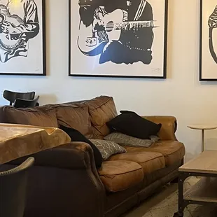 The only cozy seats