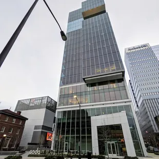 The Collective Food Hall is located on the ground level of the Coda high-rise building at Tech Square in Midtown.