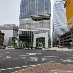 The Collective Food Hall is located on the ground level of the Coda high-rise building at Tech Square in Midtown.