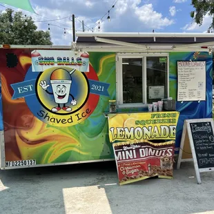 Shaved ice truck