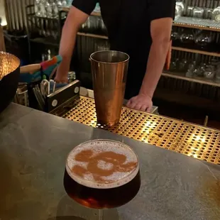 Black Magic cocktail