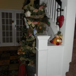 Side view of Parlor just before the stairs to bedrooms