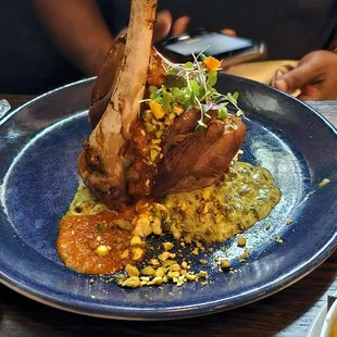 Moroccan Braised Lamb Shank