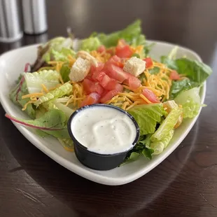 House Salad comes with lunch
