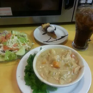 Homemade chicken and Dumplins'