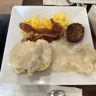 Biscuit and Gravy Combo