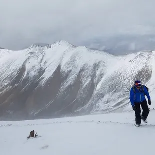 Following the footsteps of my guide