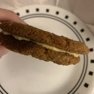 Giant Ginger Pumpkin Cream Pie