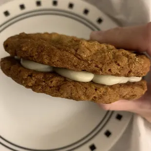 Oatmeal Creme Pie Cookie