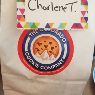 Beautiful delivery packaging.