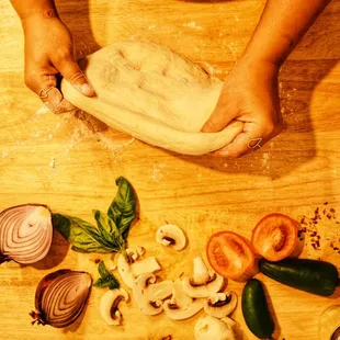 Locally sourced ingredients.