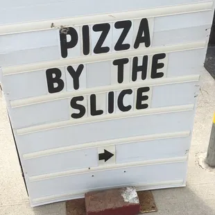 Pizza by the Slice
