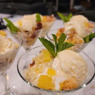 Pineapple Cobbler &amp; Ice Cream