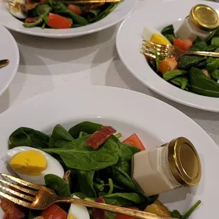 Warm Spinach &amp; Bacon Salad