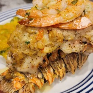 Stuffed Lobster Tail