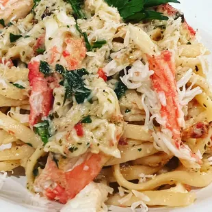 Seafood pasta