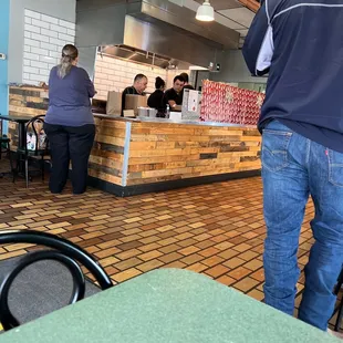 Serving area