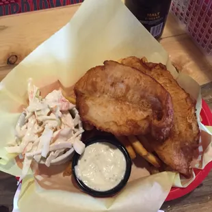 Fish and chips!!! Yummy