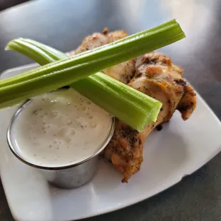 4 wings (dry)