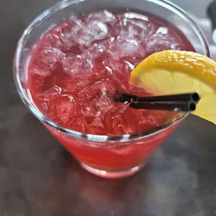 Winged Watermelon Cocktail