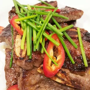 Tri-tip, tender, sweet and a bit smoky.