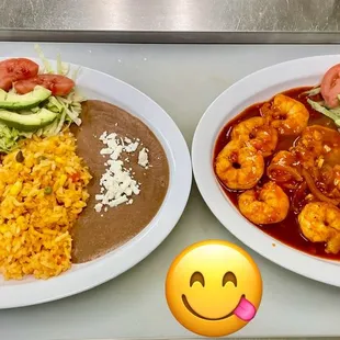 Shrimps ala mexicana