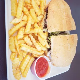 Torta with fries
