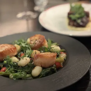 Seared Diver Scallops