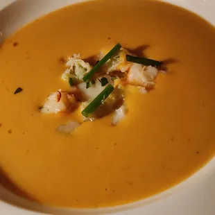Curried Shrimp &amp; Crab Bisque