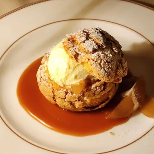 Maple Pear Profiterole
