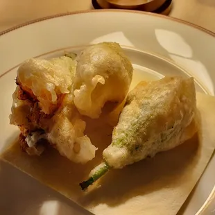 Fried Squash Blossoms