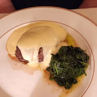 8 oz filet with brown butter bearnaise