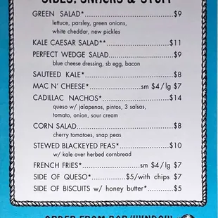 Sides