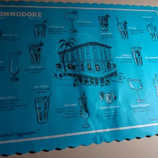Drink menu as of Jan. 26, 2024