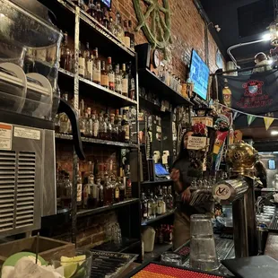 The bar!