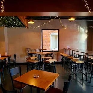 Inside seating