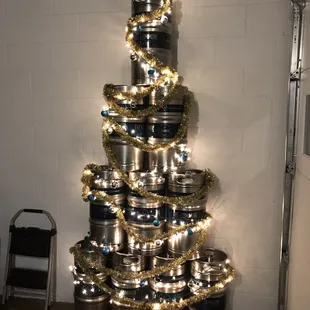 Holiday Decorations using supplies on hand